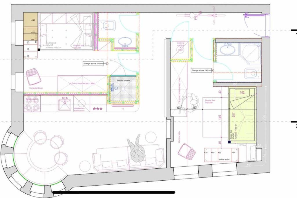 Elegant 2-bedroom Flat Next To British Museum Leilighet *