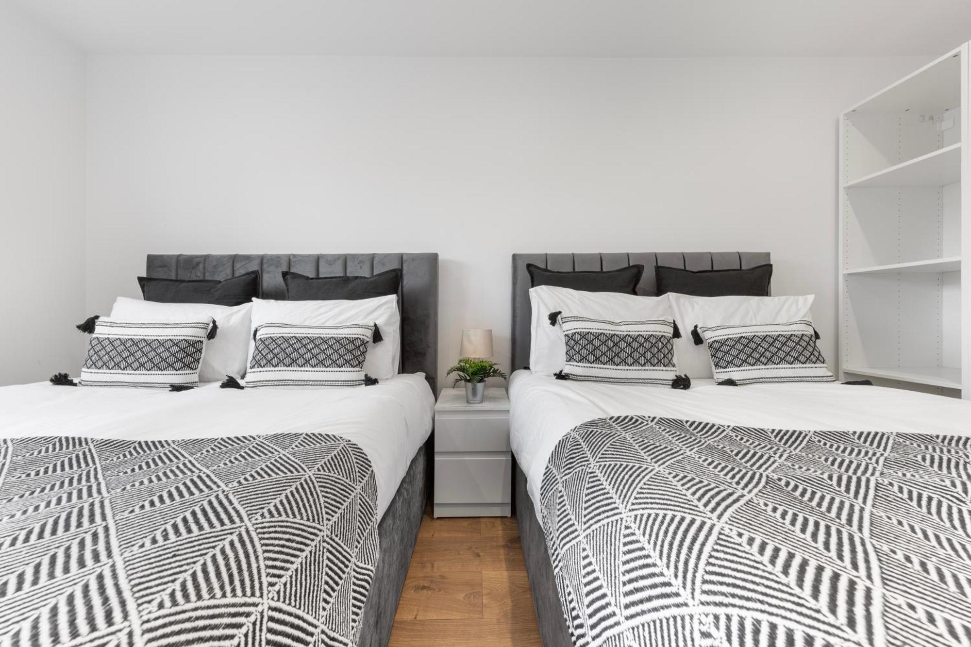 Stylish Nine Elms Vauxhall 1 Bedroom Apartamento