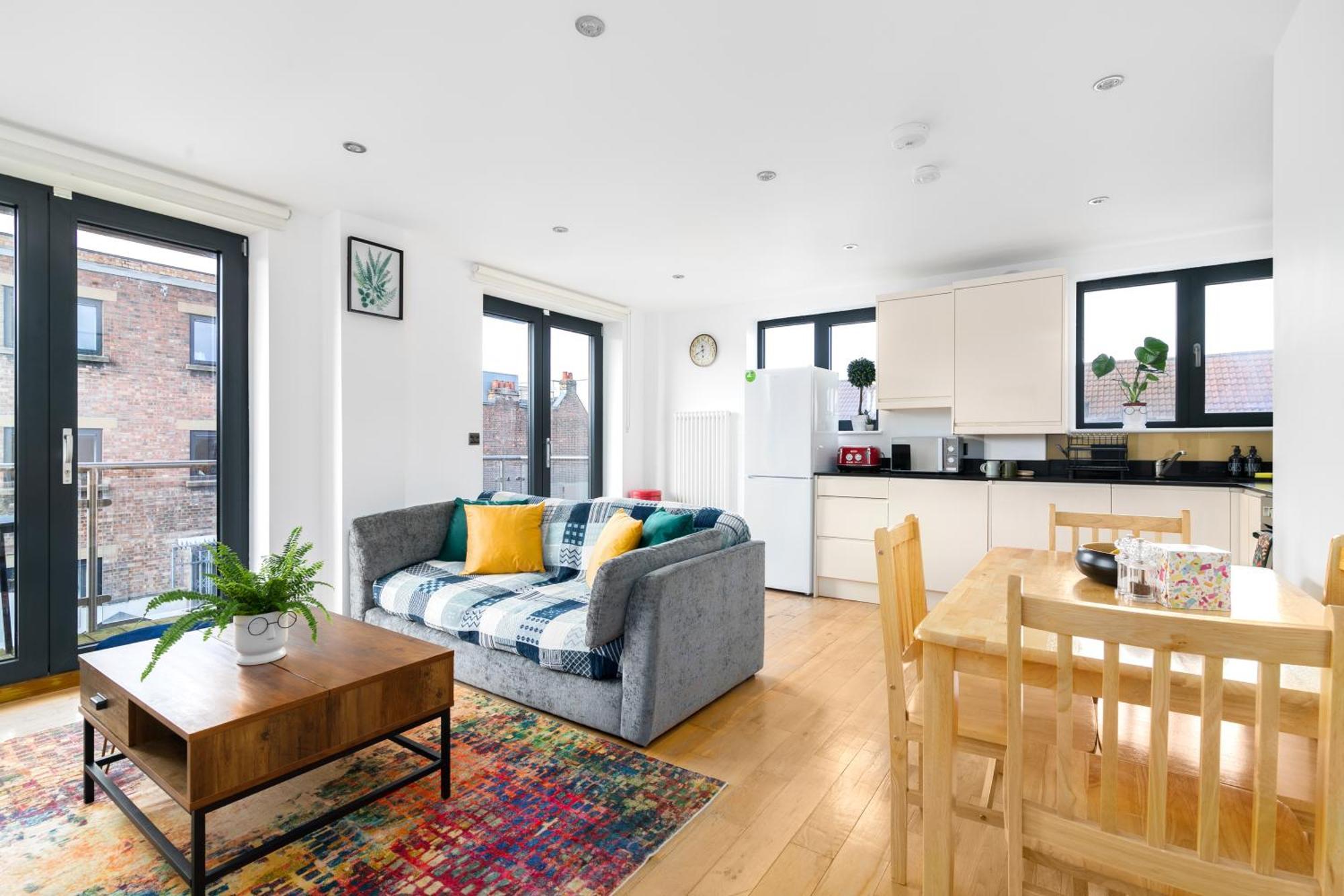 Hoxton Shoreditch 2 Bdr 2 Bath Balcony Appartement Londen