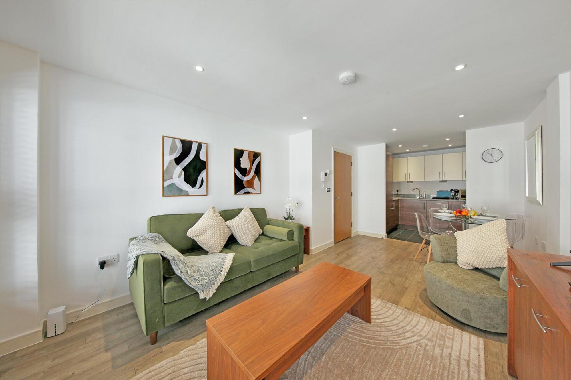 2 Bed Executive Next To Liverpool Street Free Wifi By Aparts Leilighet