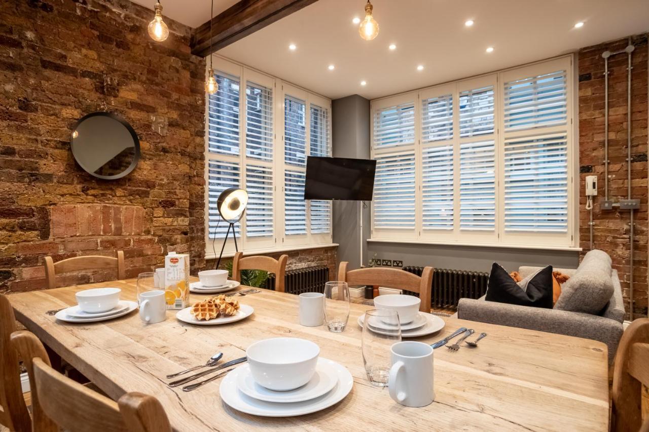 Leilighet Deluxe Rustic Style Two Bedroom Bethnal - Yard View London