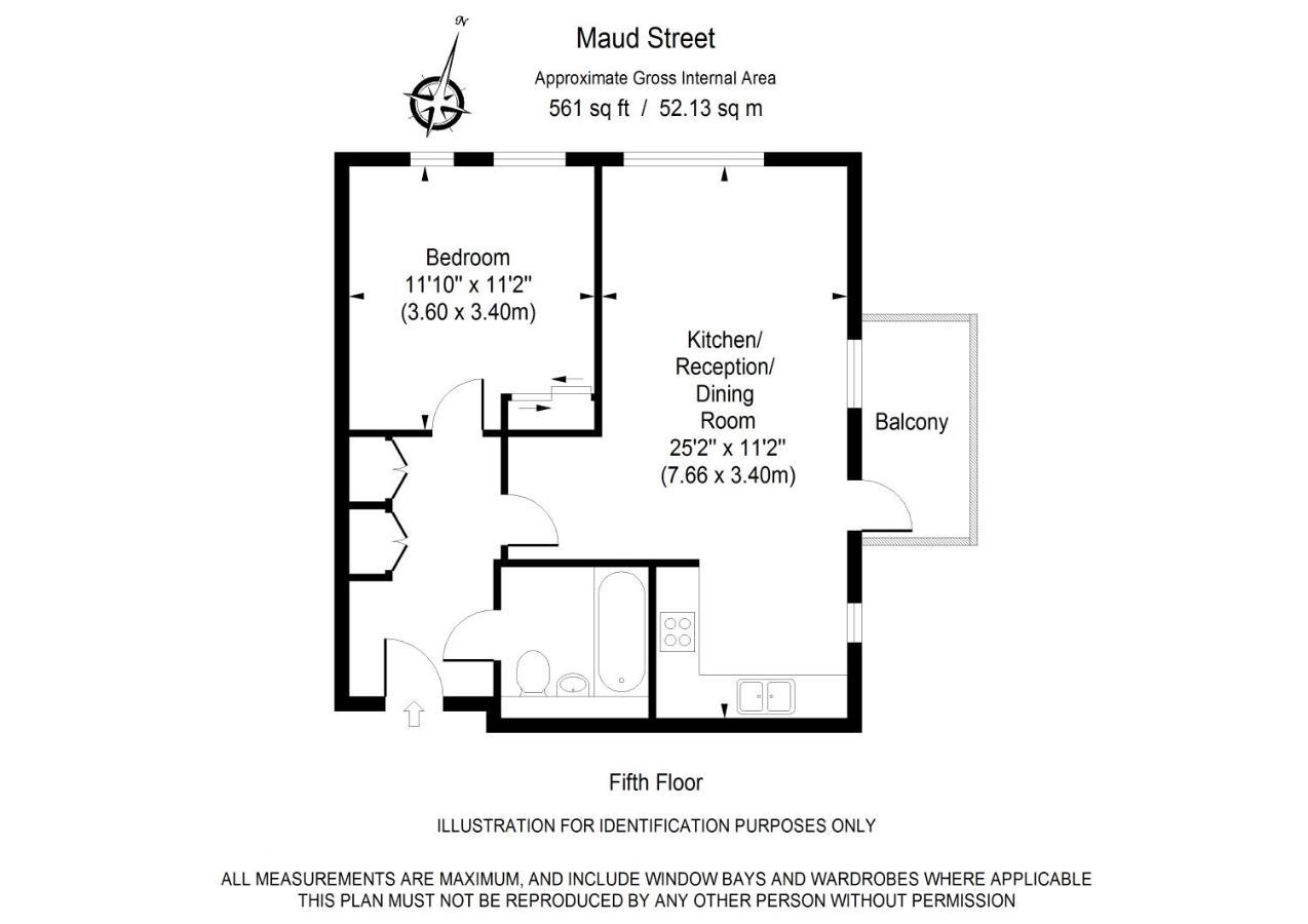 Leilighet Spacious & Modern 1 Bedroom Close To Station In E16 *