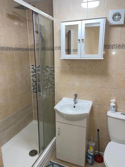 With Share Bathroom Near Train Line Apartment London