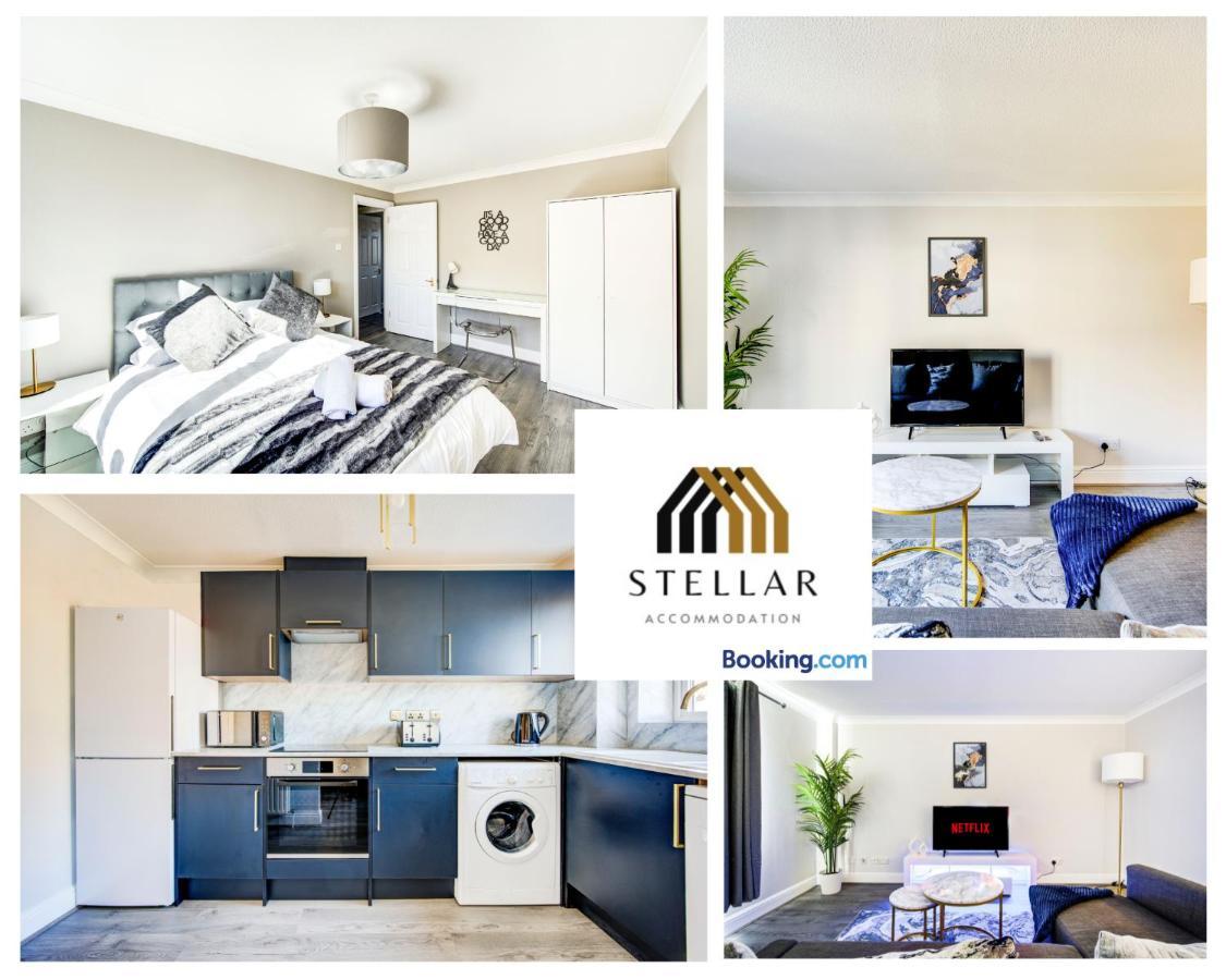 Luxury One Bedroom Newly Refurbished By Stellar Short Lets & Serviced Canary Wharf Manchester Leisure Leilighet London