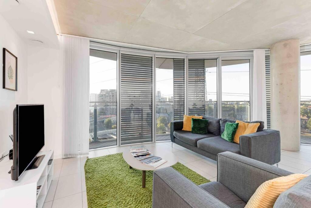 Luxury 3min Walk To Excel,city Hall, O2 Leilighet London