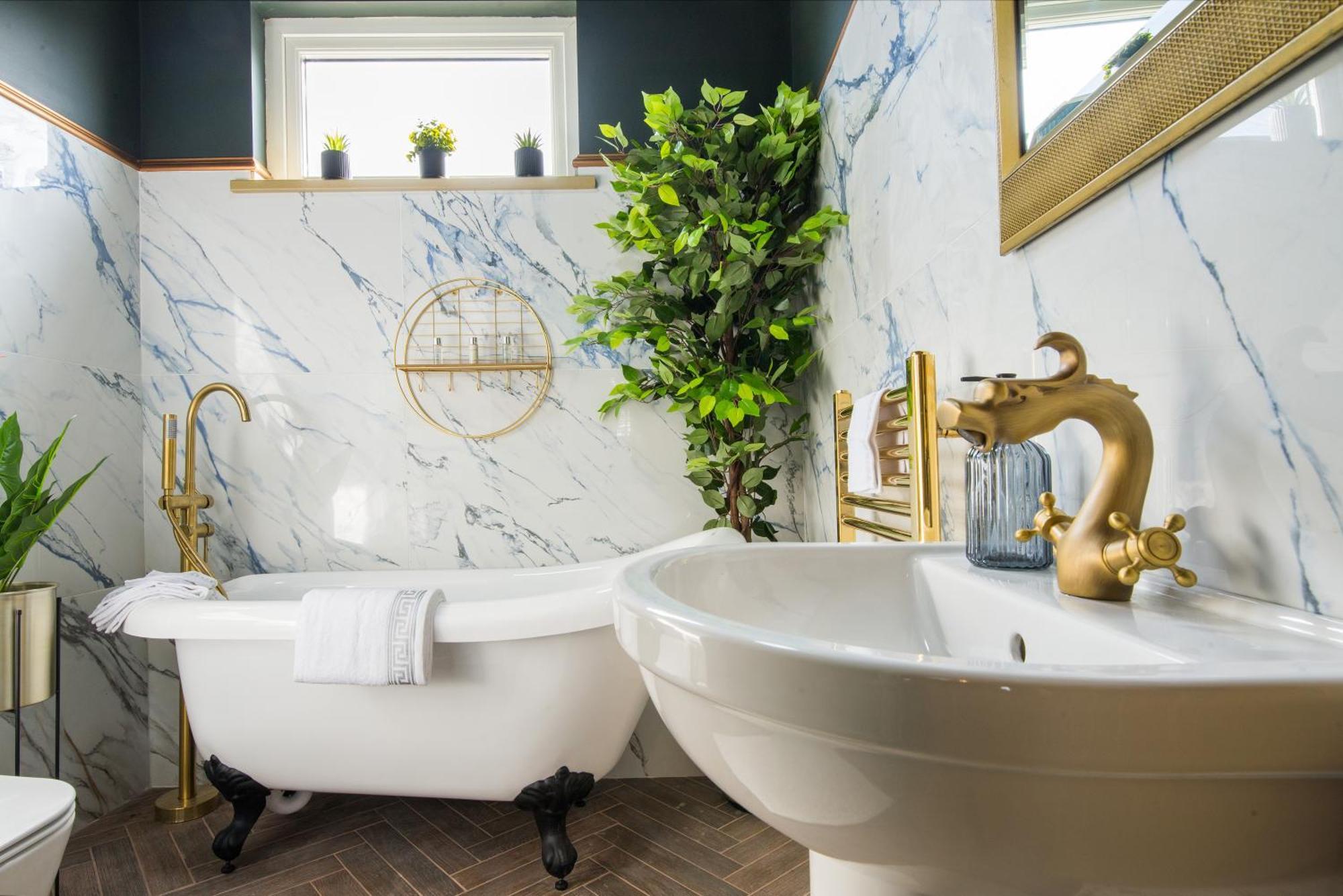 Luxury Versace 1 Bed Hot Tub Pool Table Sky Tv Appartement Londen