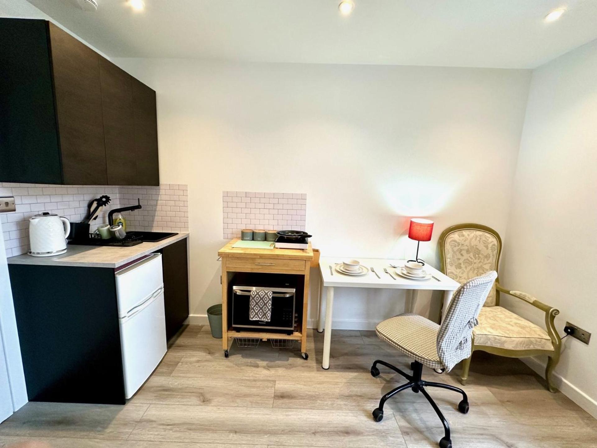Spacious En-suite Private Bath And Kitchen Studio Flat Canary Wharf No 3