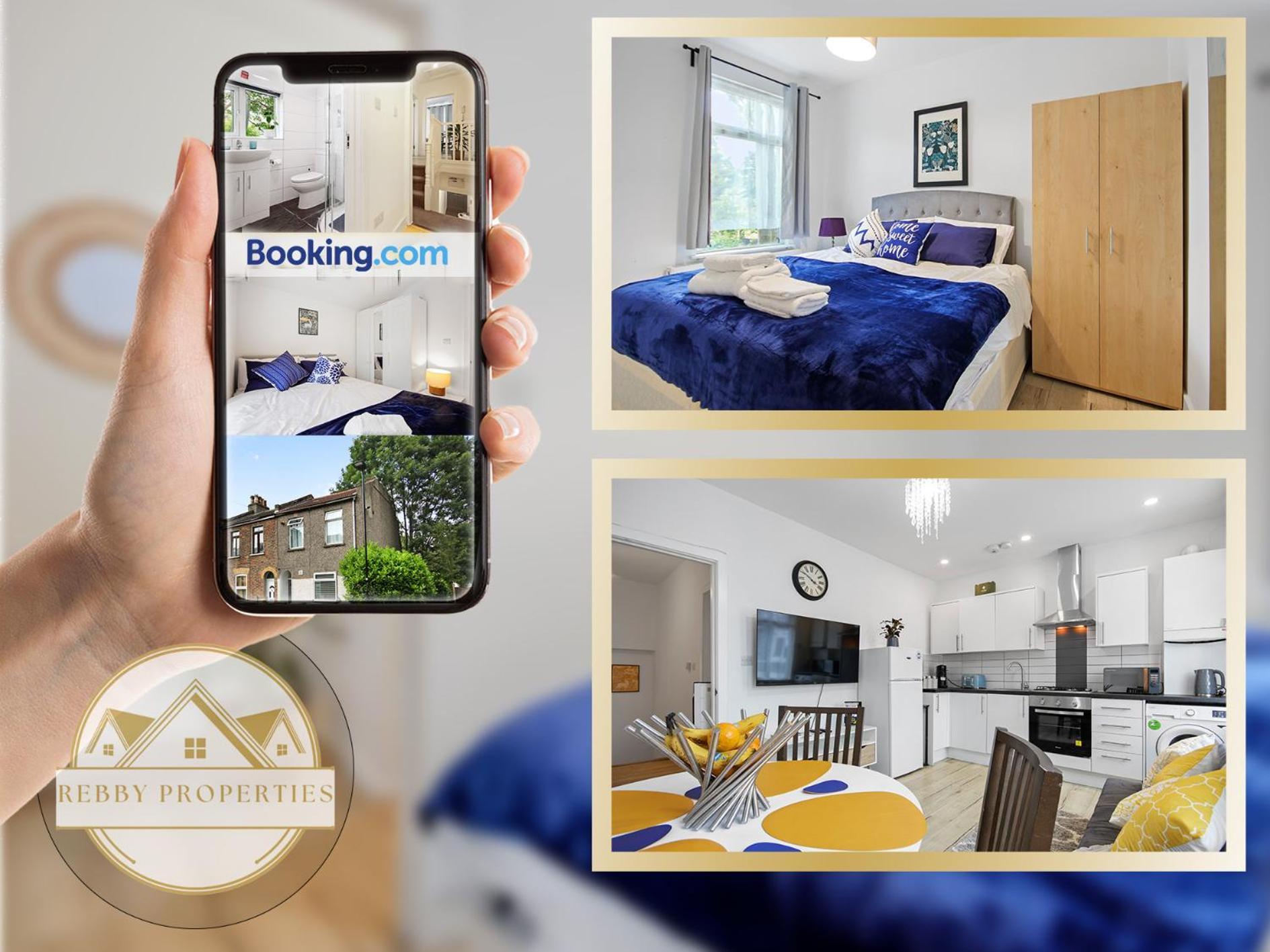 Modern 2 Bed East By Rebby Sleeps 5 Near Canning Town Station Londen
