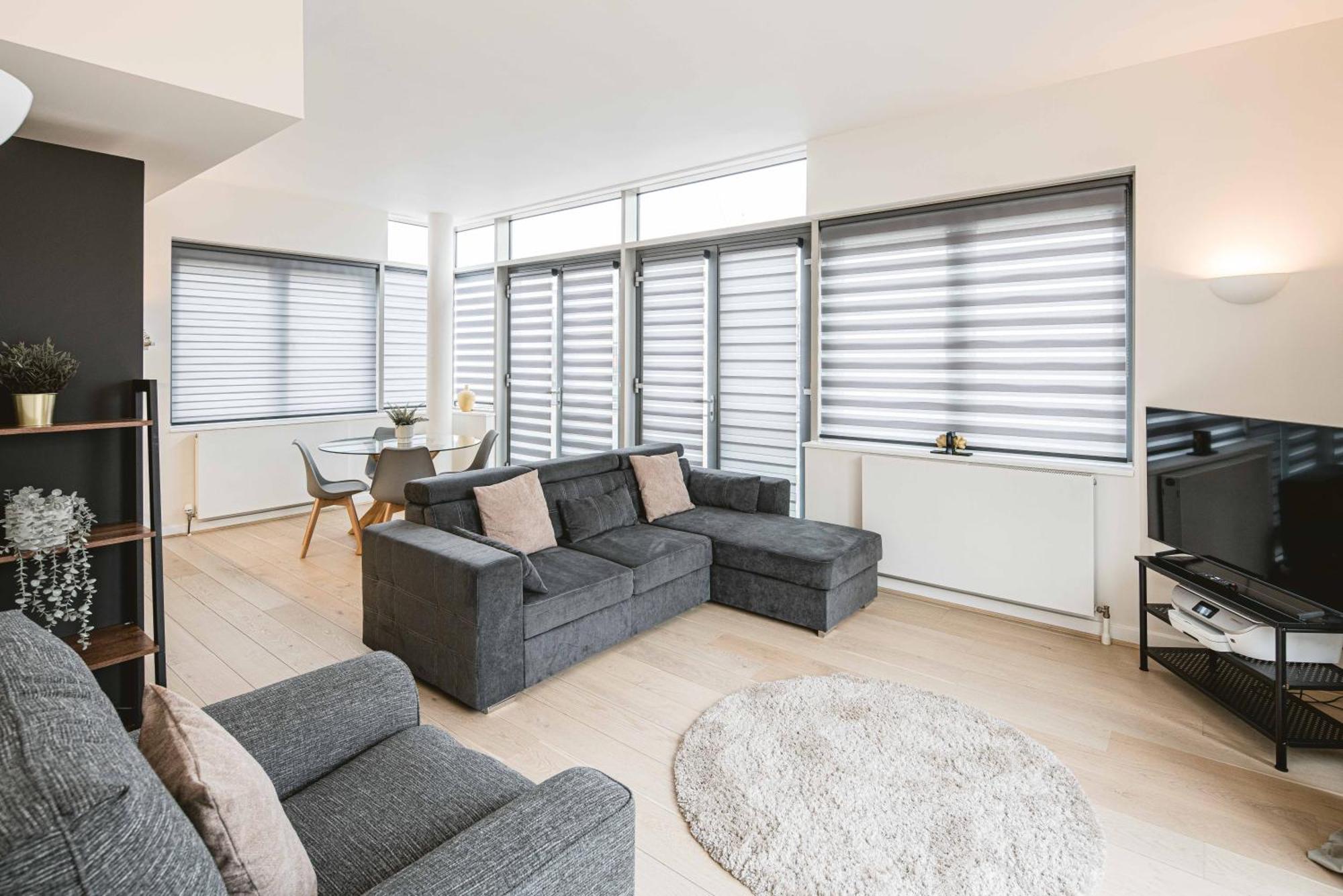 Beautiful Penthouse With Private Terrace In Greenwich Peninsula Apartment
