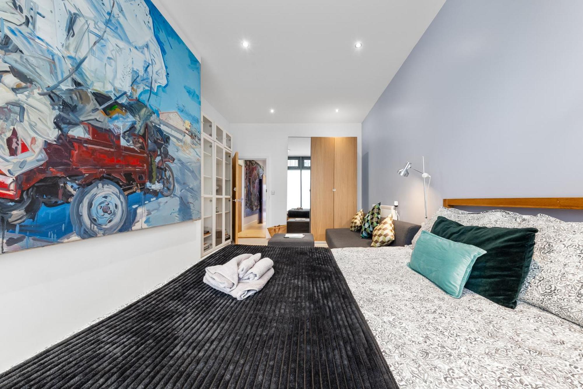 Trendy 2 Bed Flat In Greenwich With Car Parking Appartement Londen