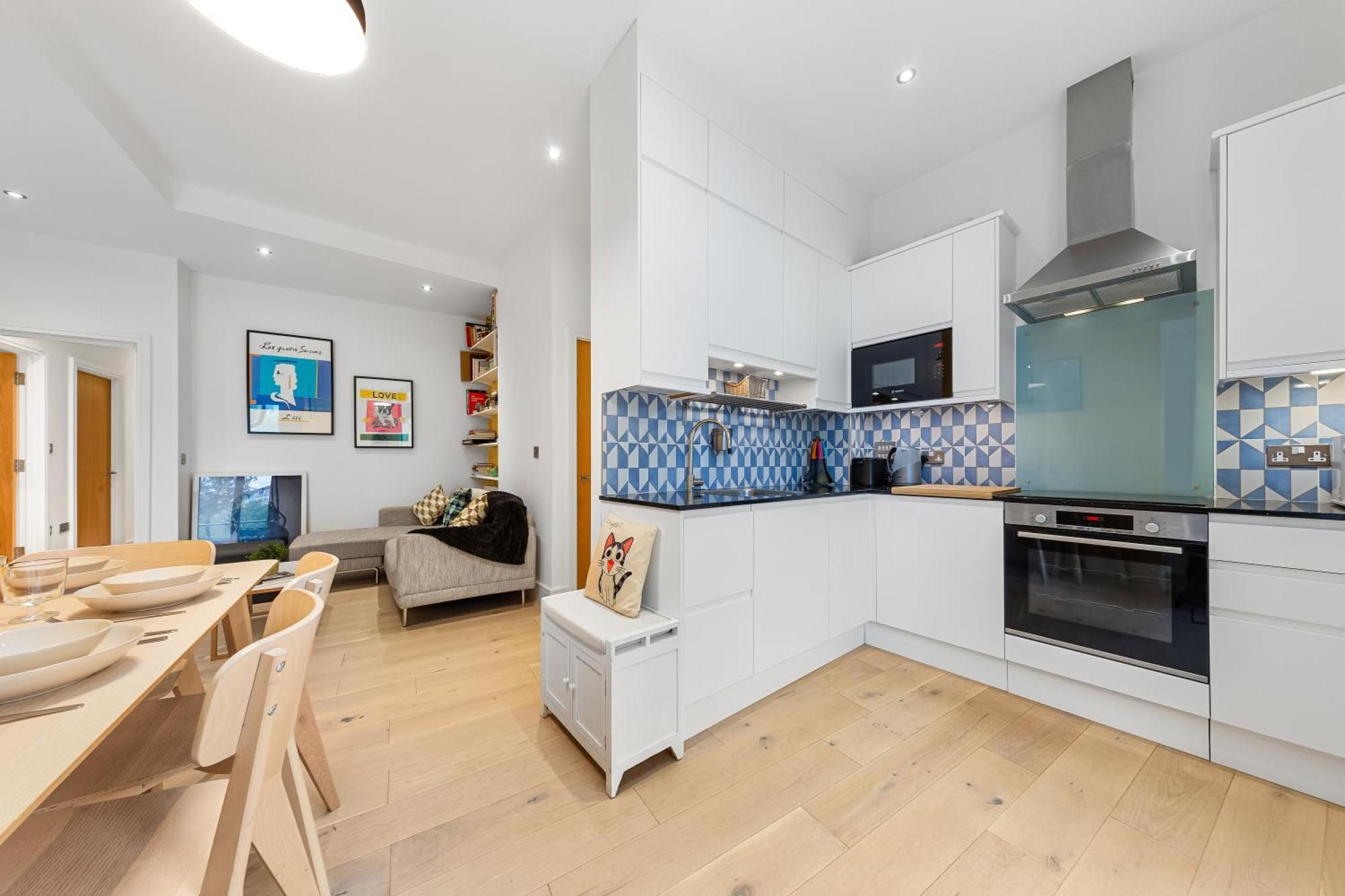 Trendy 2 Bed Flat In Greenwich With Car Parking Appartement