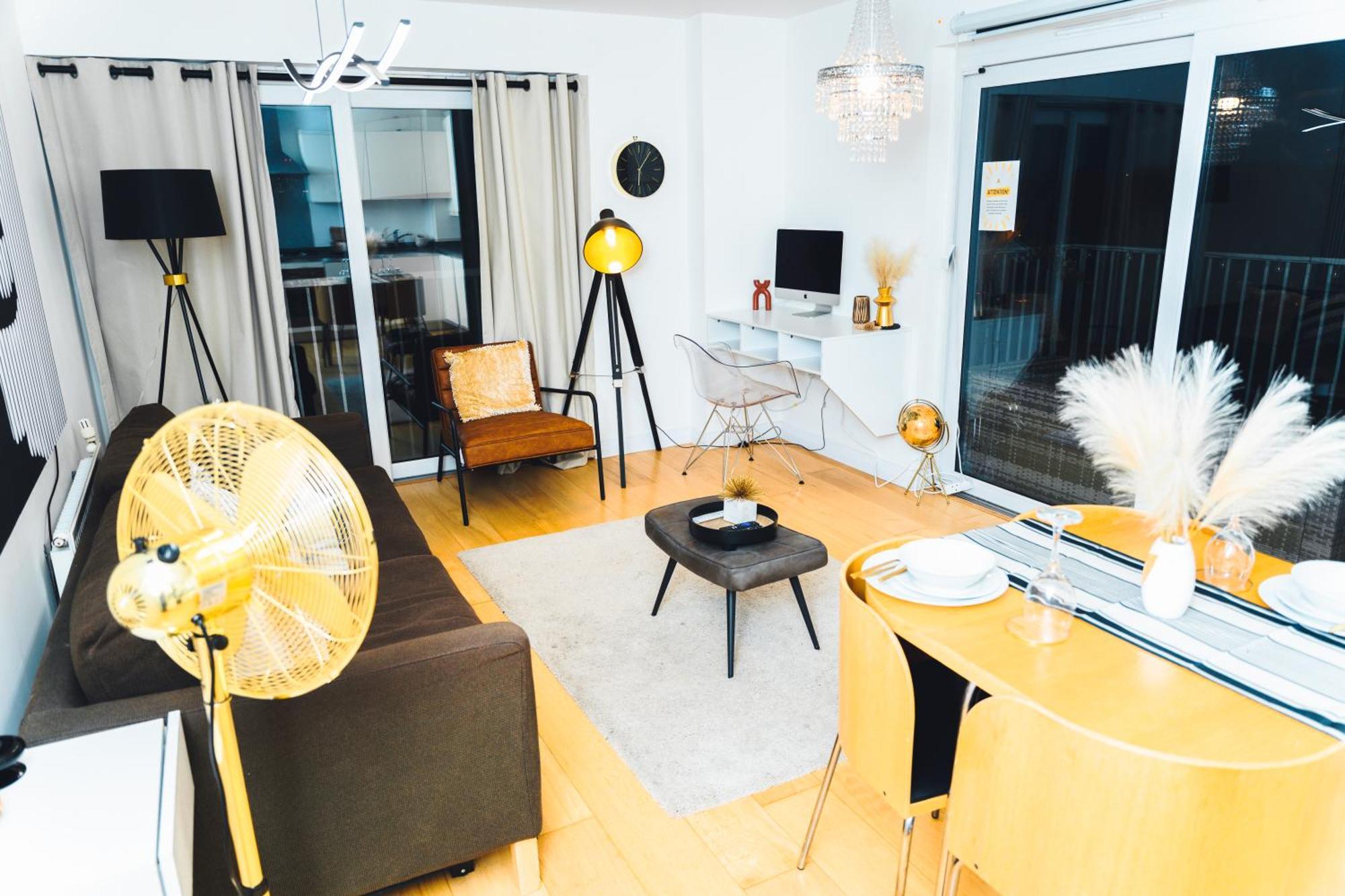 Appartement Unique Sky View -2 Bed Londen