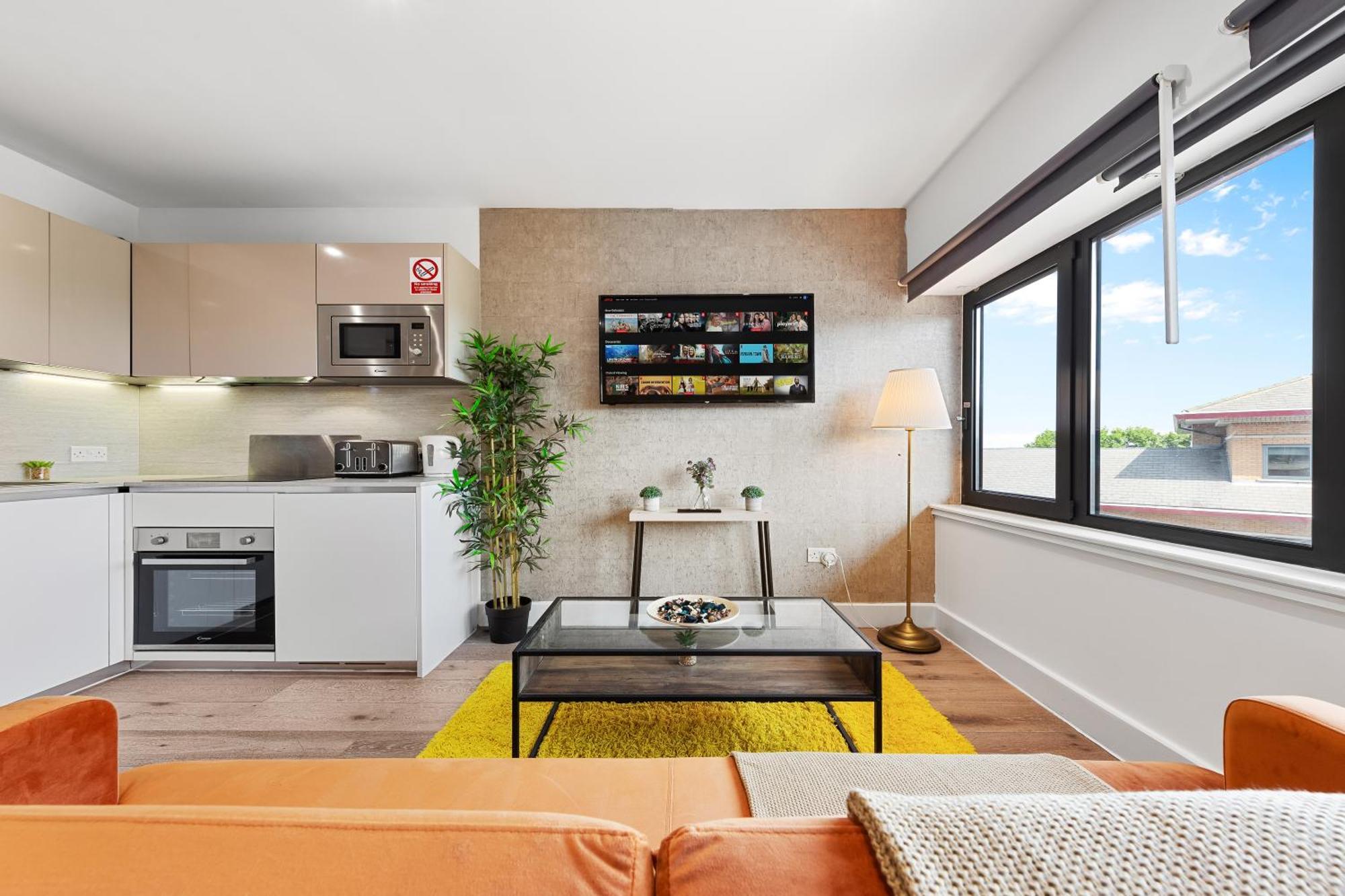 Appartement Stylish One Bedroom Flat - Sleeps 5 - Near Heathrow - Ub3 *