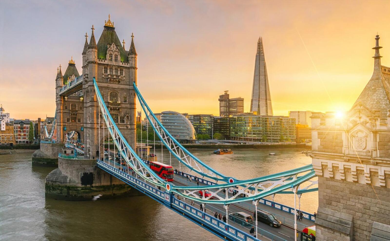 Tower Bridge Rainbow London
