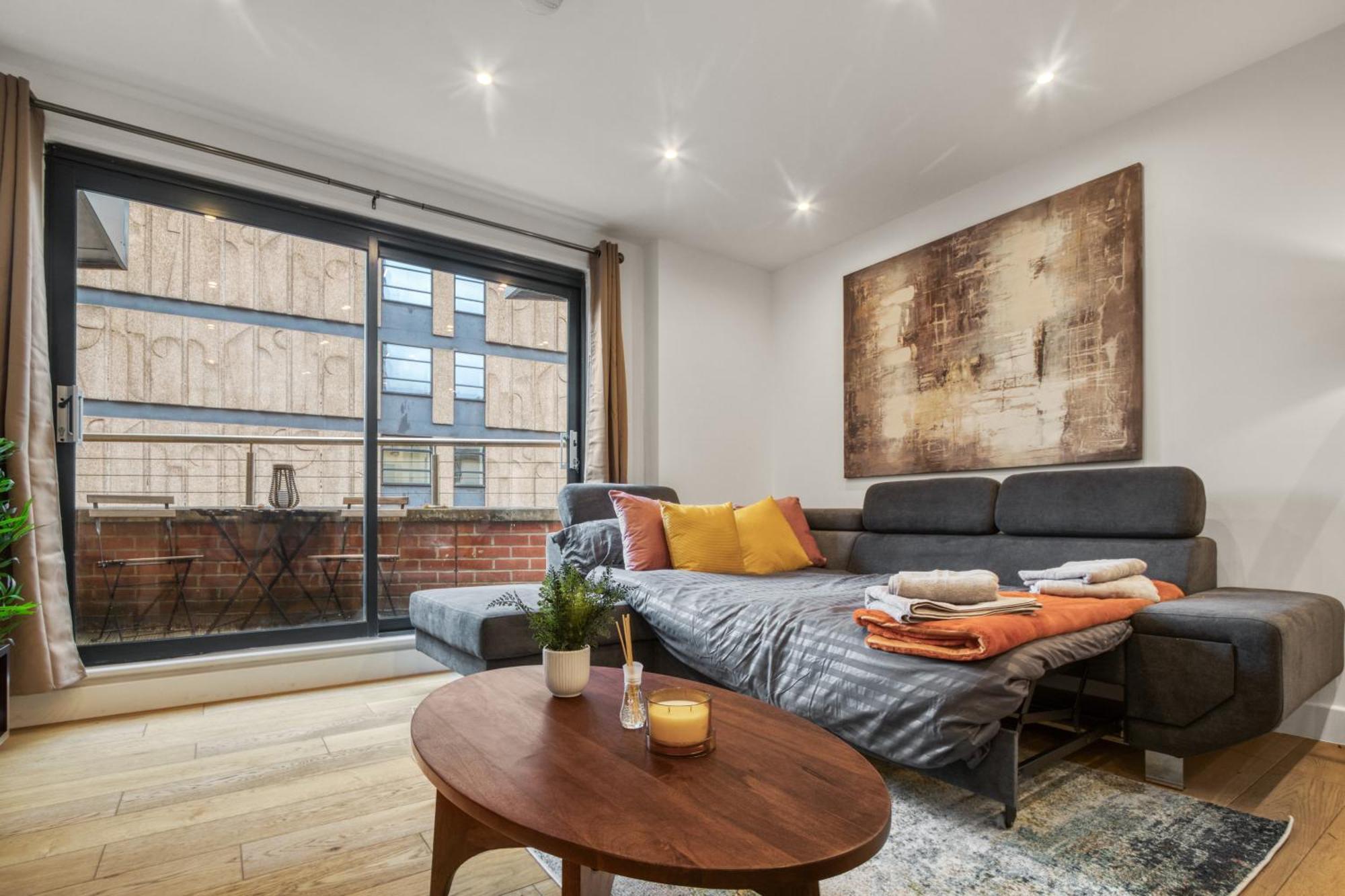 Appartement A Vibrant 2 Bed & 2 Bath In Old Street Zone 1