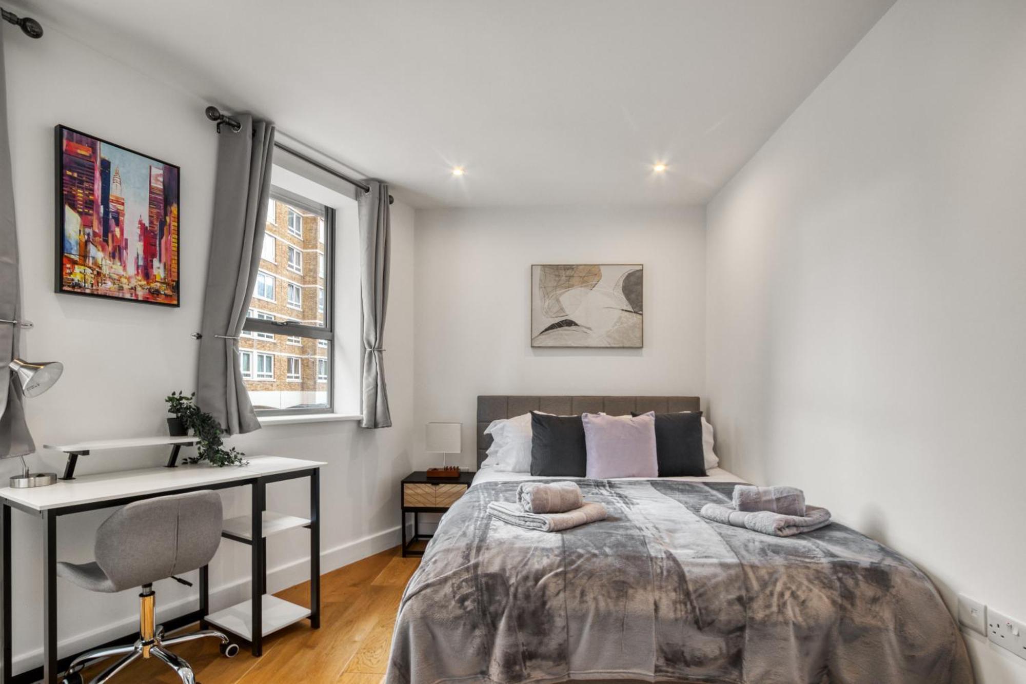 Appartement A Vibrant 2 Bed & 2 Bath In Old Street Zone 1 Londen