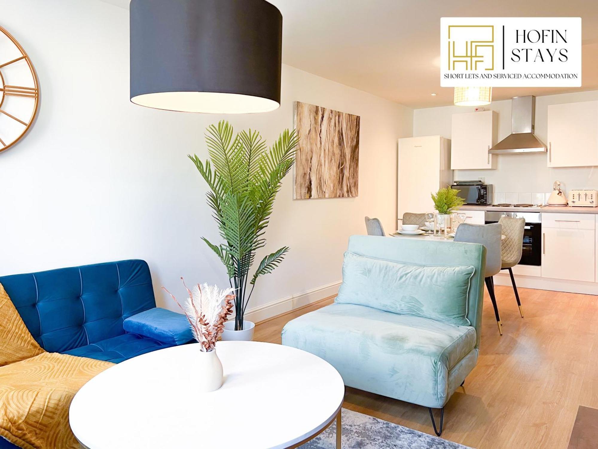 Last-minute Specials L Premium On 2 Double Bed For 6 Guests L Deals L Hofin Short Lets & Serviced Leilighet *