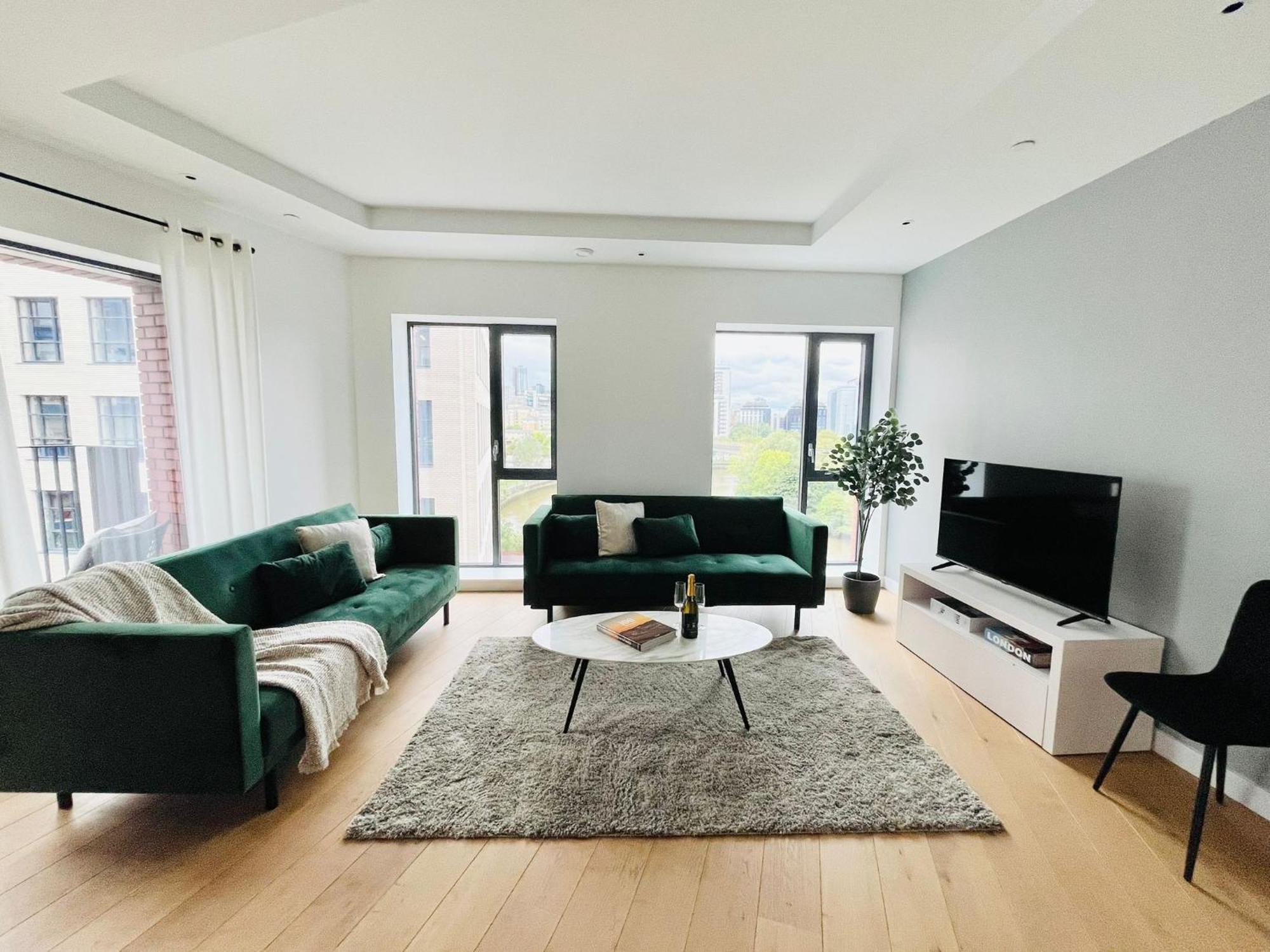 Luxurious Apartment - Prime Location Near Excel, O2 & Canary Wharf Leilighet London