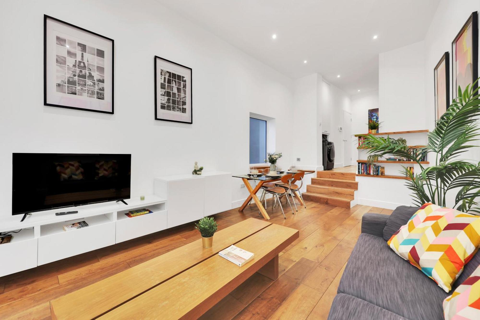 Apartment 1 Bedroom Short Term & Flexible Renting Hackney With Free Wifi *