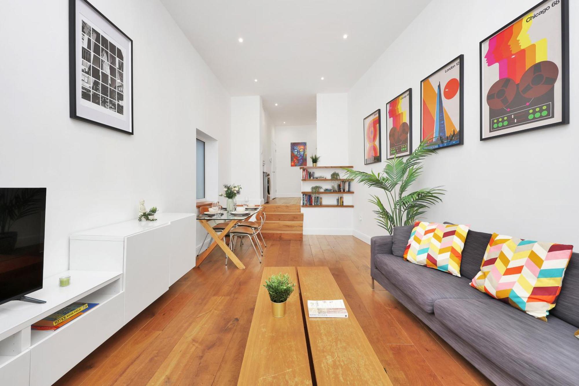 Apartment 1 Bedroom Short Term & Flexible Renting Hackney With Free Wifi *
