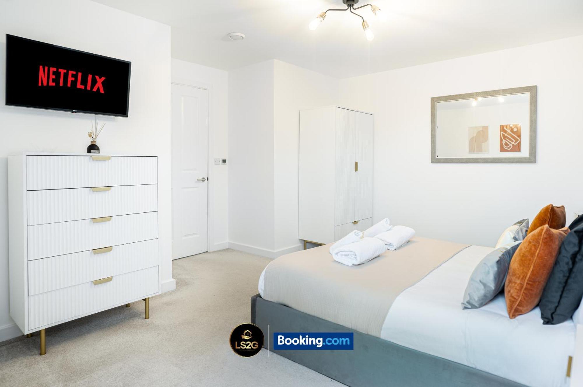 Leilighet Cosy 1 Bedroom By Ls2g Short Lets & Serviced Greater With Free Wifi *