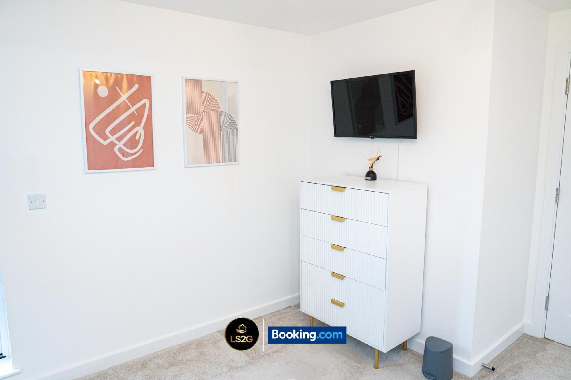 Cosy 1 Bedroom By Ls2g Short Lets & Serviced Greater With Free Wifi Leilighet *