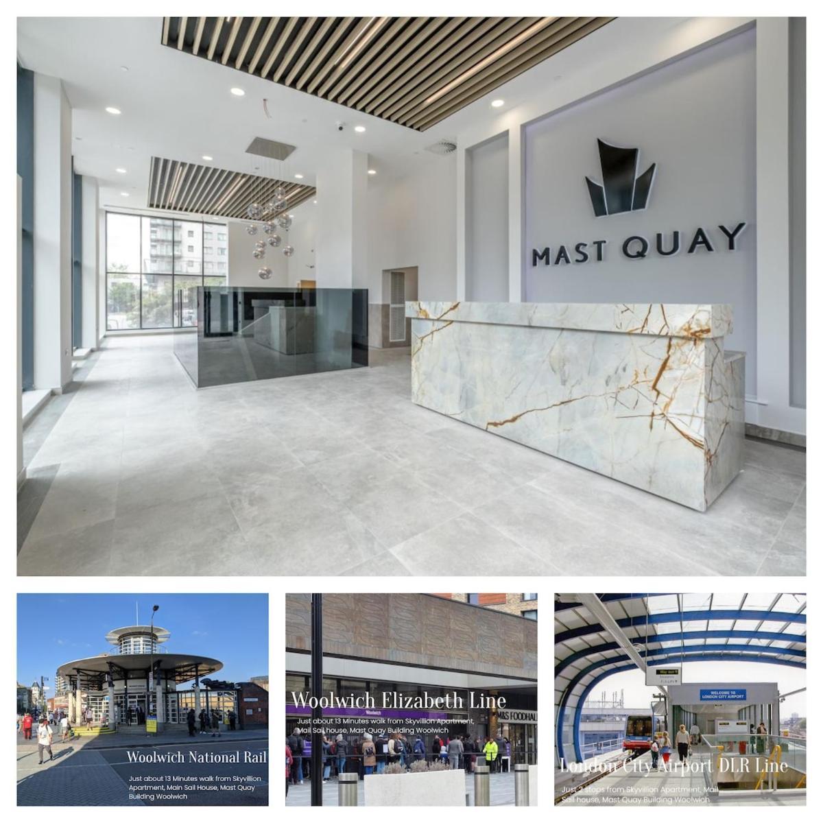 Exquisite 2bed With Parking Near 02 Arena Appartement *