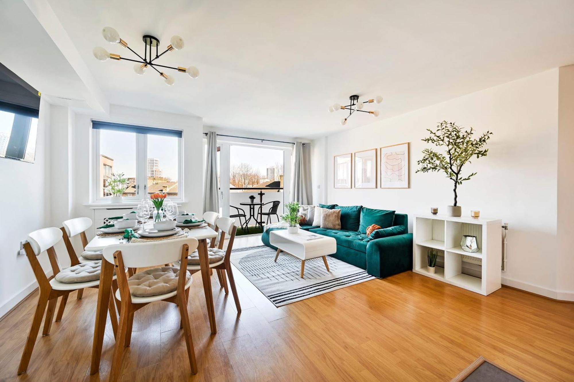 Stylish 2bed Flat Hackney * London