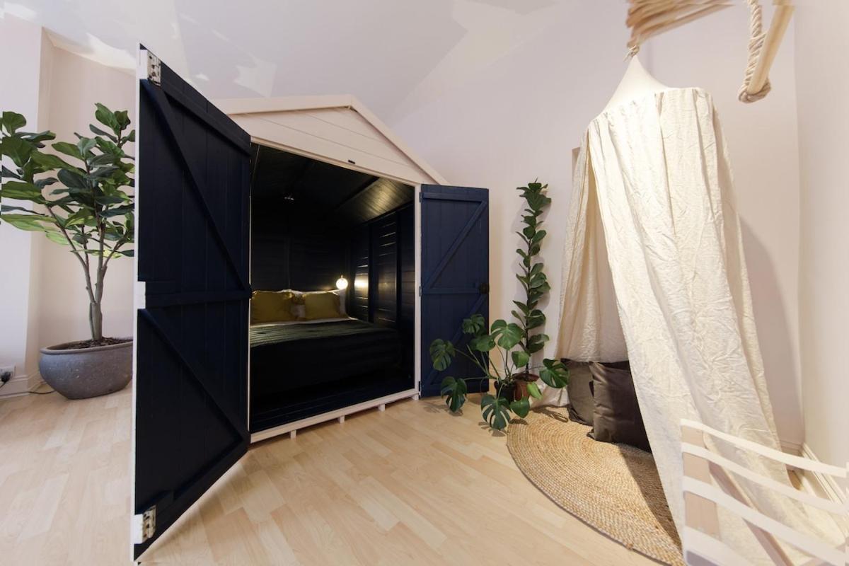 Loft W 100inch Cinema, Premium Mattress & Hammock, By The Design Traveller