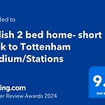 Stylish 2 Bed Home- Short Walk To Tottenham Stadium/Stations