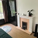 Spacious Black And White Room