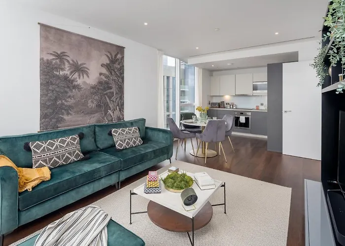 Luxurious Spacious 2Bed Suites Skyline River Views By Canary Wharf