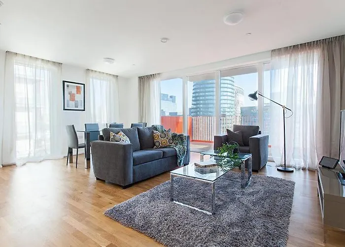 Carintha London City 2 Bed Modern Apartment By Canada Water
