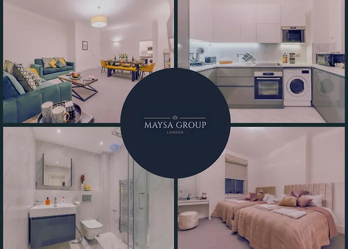 5H Modern Elegance 1-Bedroom City Living In London