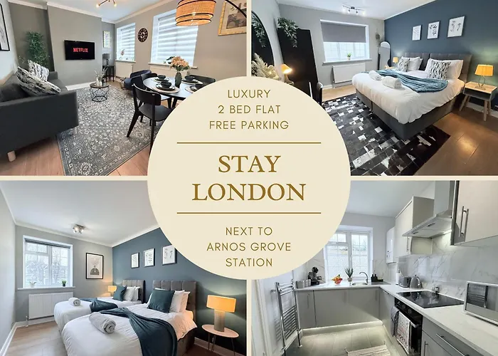 Staylondon - Sleeps 6 With Free Parking - Tourist, Concerts & Matches