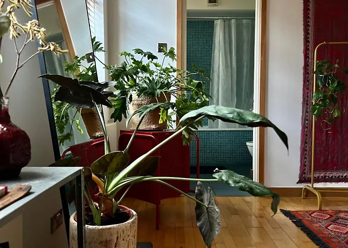 Huge Room For Recharge And Relaxation In Loft With Sauna In Central London