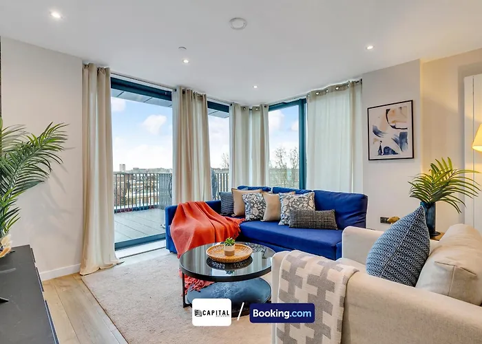 Cozy Apt In Camden Town By Capital Retreats Short Lets & Serviced Accommodation London With Balcony, Free Wifi