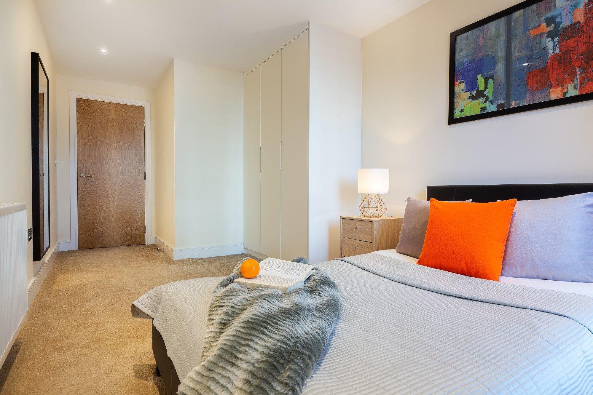 Apartment Two Bedroom Serviced With Balcony In Weymouth Building, Deacon Street *