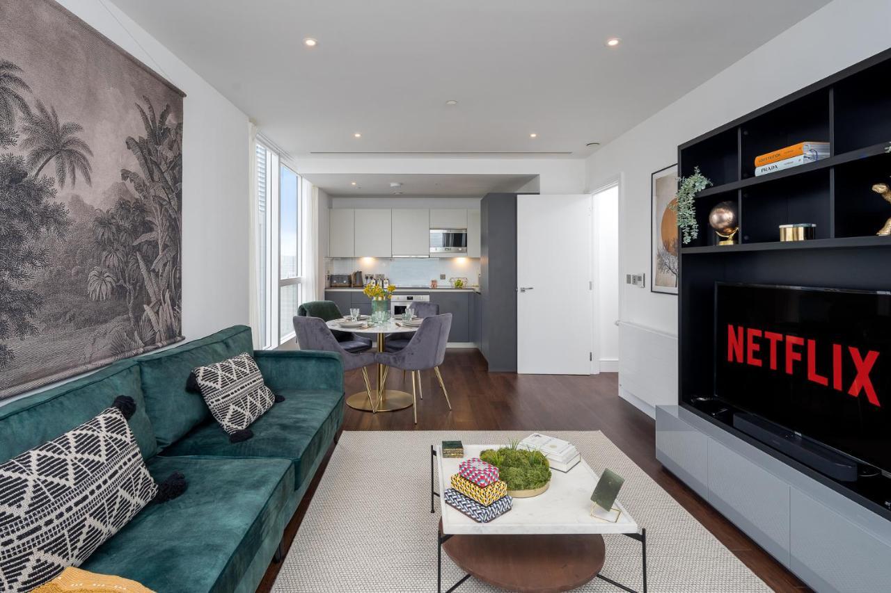Luxurious Spacious 2bed Skyline River Views By Canary Wharf Apartamento *