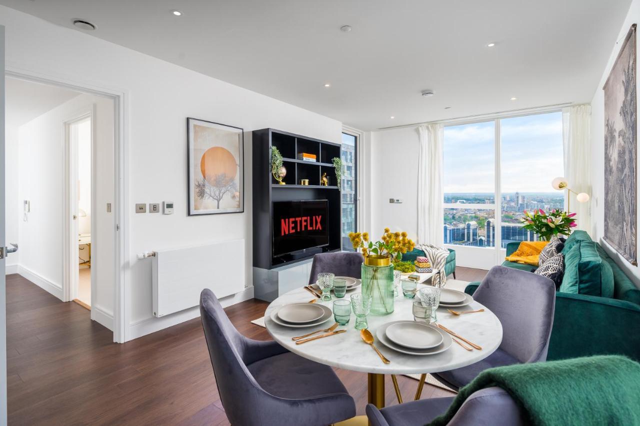 Luxurious Spacious 2bed Skyline River Views By Canary Wharf Apartamento