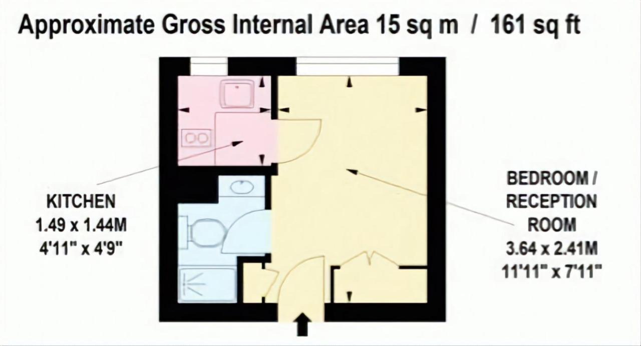 Cosy Studio In The Heart Of Chelsea Leilighet