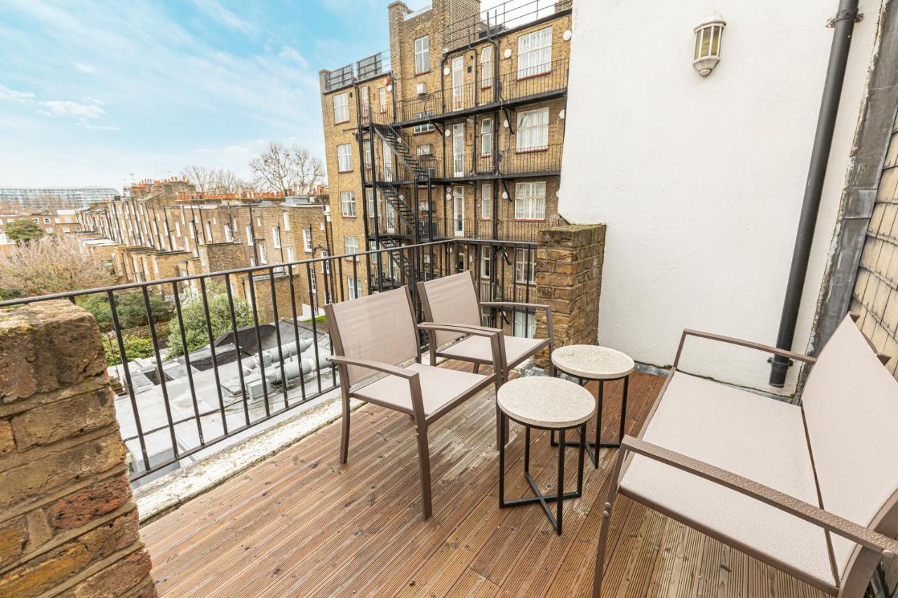 Modern Studio Flat With Balcony On The King's Road In Chelsea, Apartamento Londres