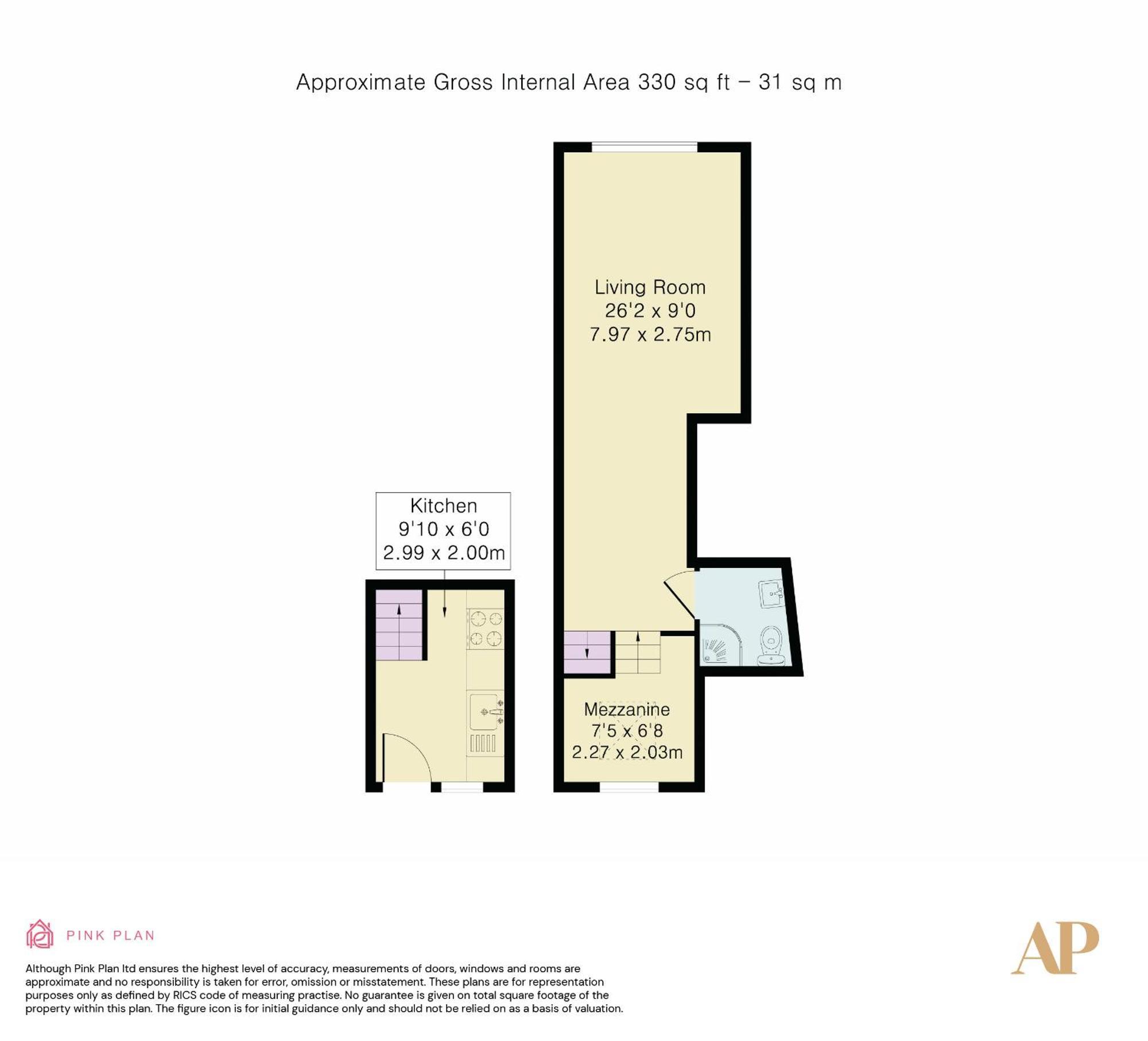 Apartment Split Level Studio In Camden *