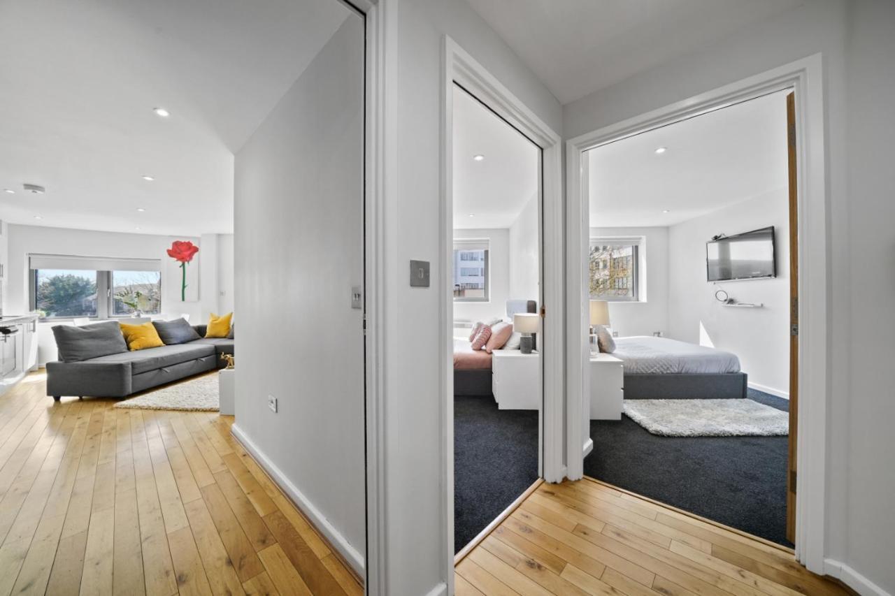 Leilighet Amisha Modern Deluxe 2 Bed By Tower Bridge *