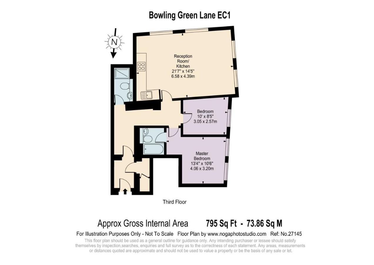 Holiday home Mulberry Flat 6 - Two Bedroom 3rd Floor By Living London