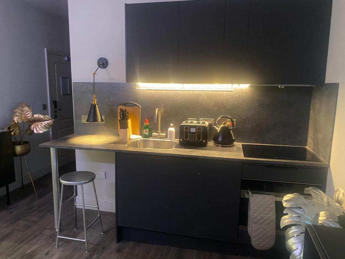 New Luxury Cyberpunk 1bed Studio Serviced Notting Hill Free Wifi & Netflix Location Perfect For Solo & Coupled Guests Leilighet