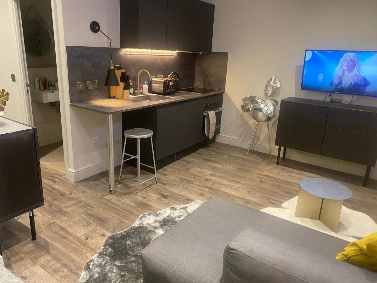 New Luxury Cyberpunk 1bed Studio Serviced Notting Hill Free Wifi & Netflix Location Perfect For Solo & Coupled Guests Leilighet