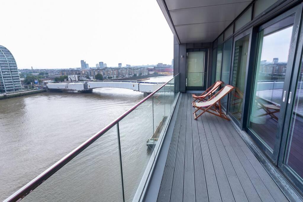 2 Bed 2 Bath - Amazing Views Of And River Thames Apartamento *