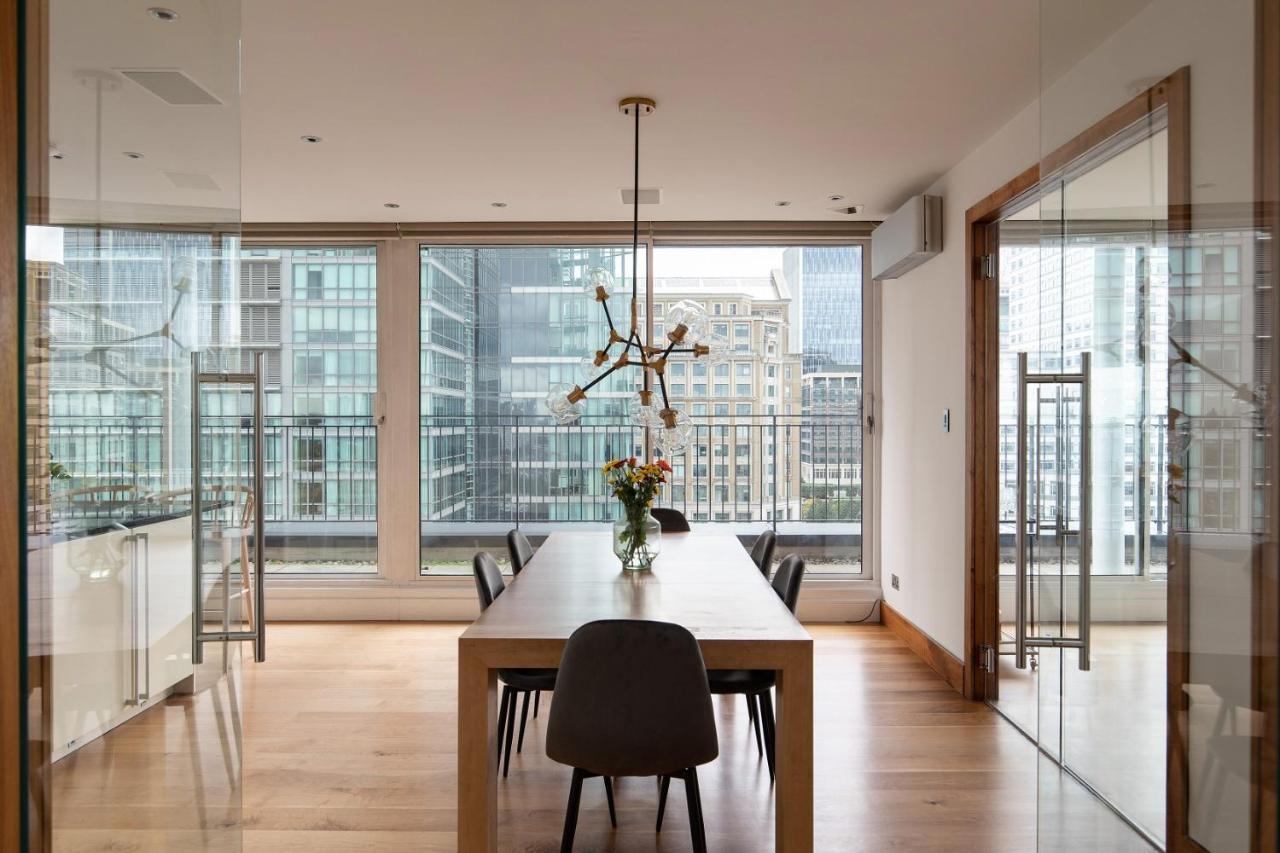 Leilighet The Canary Wharf Secret - Glamorous 3bdr Flat With Terrace And Parking *