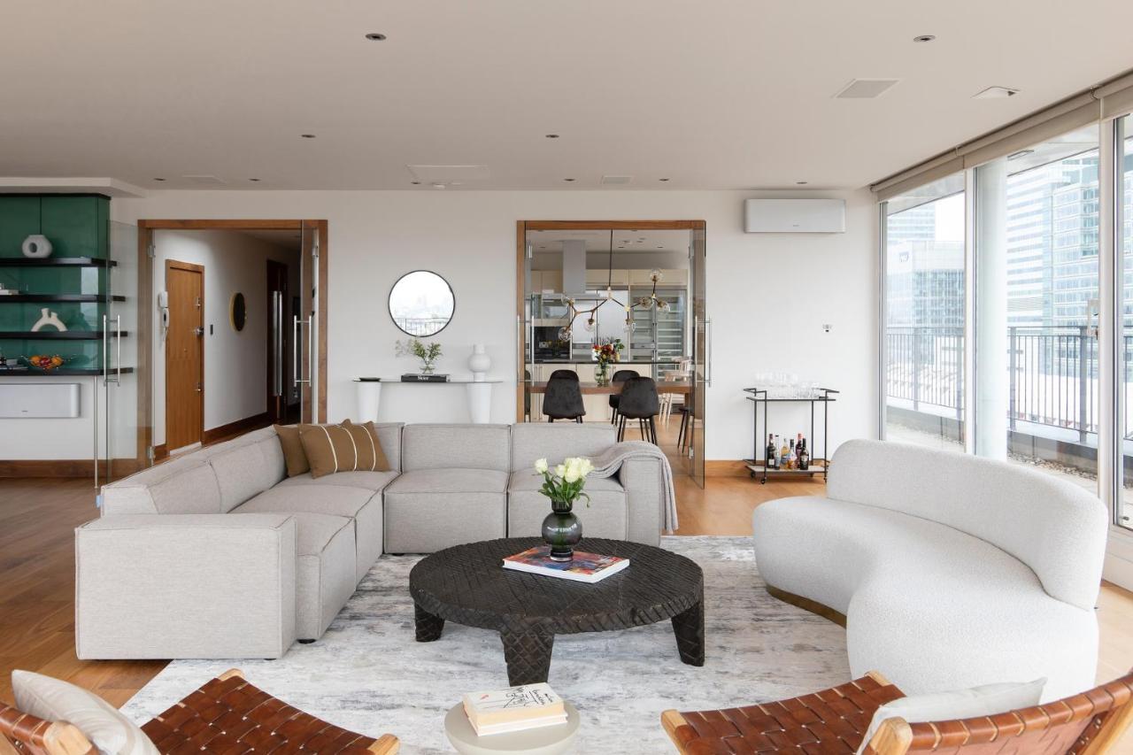 Leilighet The Canary Wharf Secret - Glamorous 3bdr Flat With Terrace And Parking London